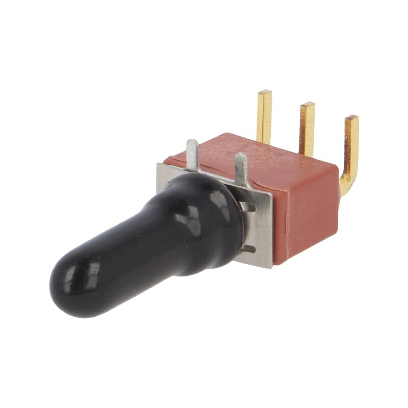 Comutator Acționat Prin Apăsare 2 Poz SPDT 1A 120VAC ON-ON | Electronic-mag.ro | Componente Electronice