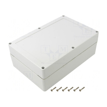 Carcasă Universală ABS 140x210x75mm cu Bucșă din Alamă | Electronic-mag.ro | Componente Electronice
