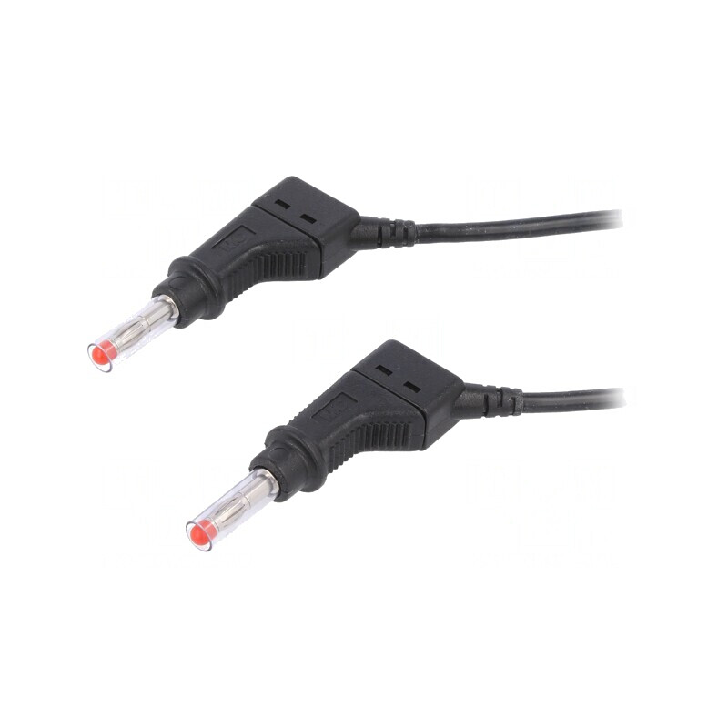 Cablu de măsurare 32A mufă banană 4 mm ambele părți | Electronic-mag.ro | Componente Electronice
