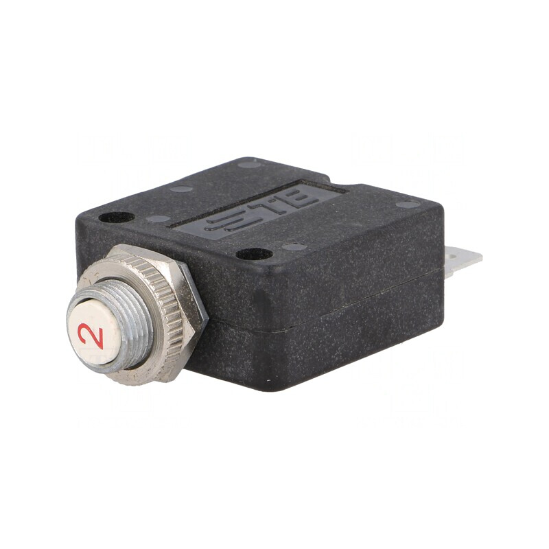 Întrerupător de Supracurent 250VAC 50VDC 2A SPST-NC | Electronic-mag.ro | Componente Electronice