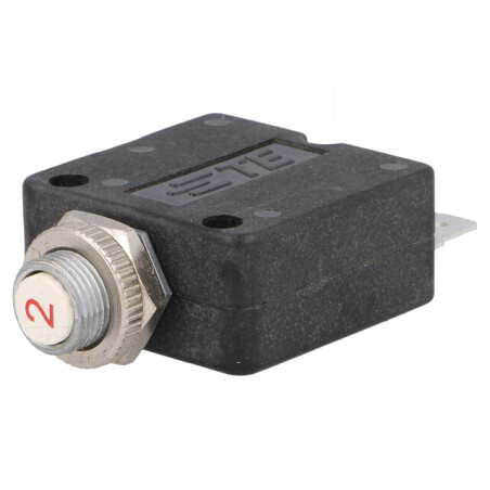 Întrerupător de Supracurent 250VAC 50VDC 2A SPST-NC | Electronic-mag.ro | Componente Electronice