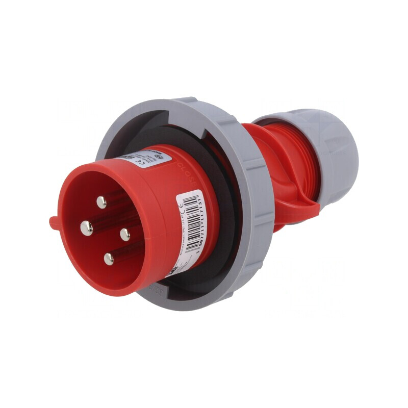 Conector Alimentare AC Trifazat 32A 400V IP67 | Electronic-mag.ro | Componente Electronice