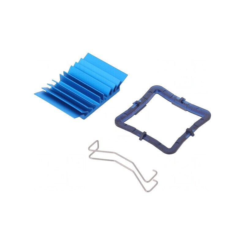 Radiator cu Aripioare BGA Albastru 31x31mm | Electronic-mag.ro | Componente Electronice Radiator cu Aripioare BGA Albastru 31x31mm | Electronic-mag.ro | Componente Electronice