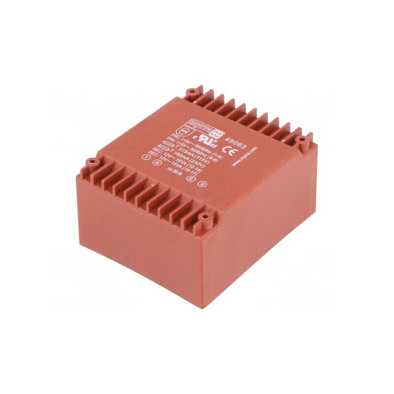 Transformator încapsulat 30VA 115/230V la 12V 1,25A | Electronic-mag.ro | Componente Electronice