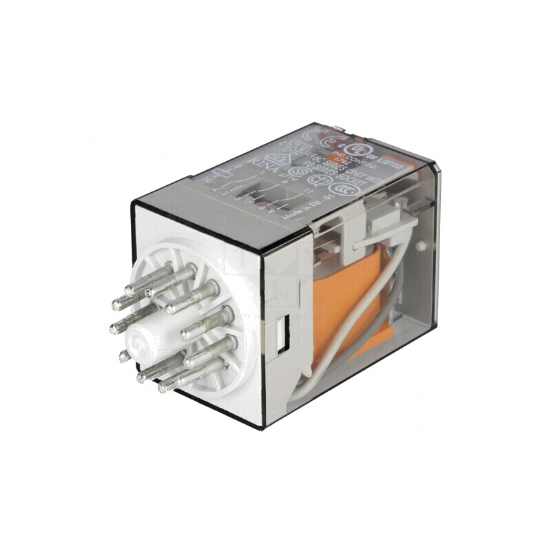 Releu Electromagnetic 3PDT 48VAC 10A | Electronic-mag.ro | Componente Electronice