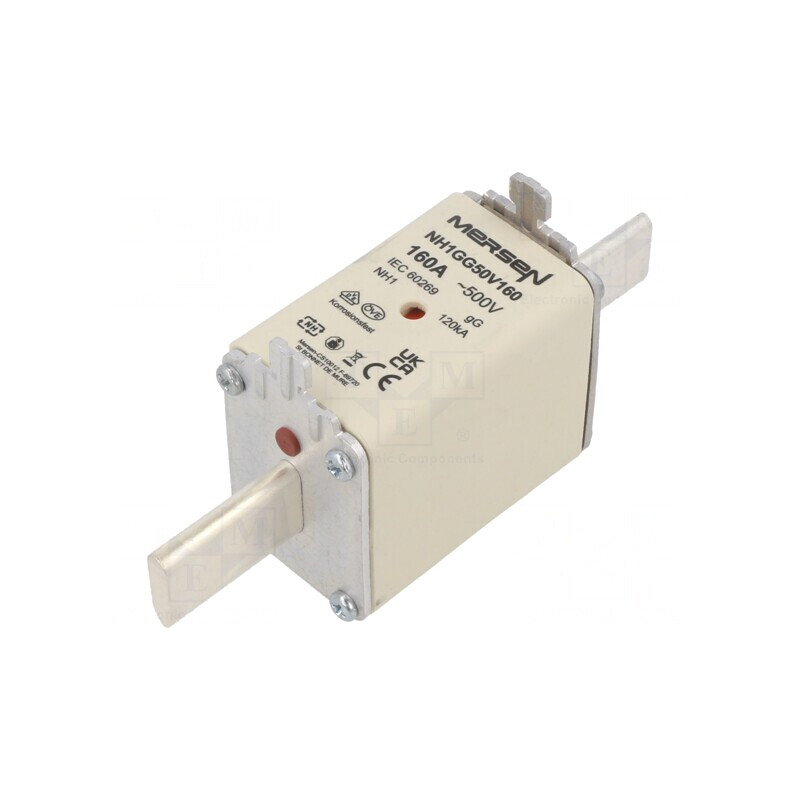 Siguranță gG 160A 500VAC 250VDC NH1 | Electronic-mag.ro | Componente Electronice Siguranță gG 160A 500VAC 250VDC NH1 | Electronic-mag.ro | Componente Electronice