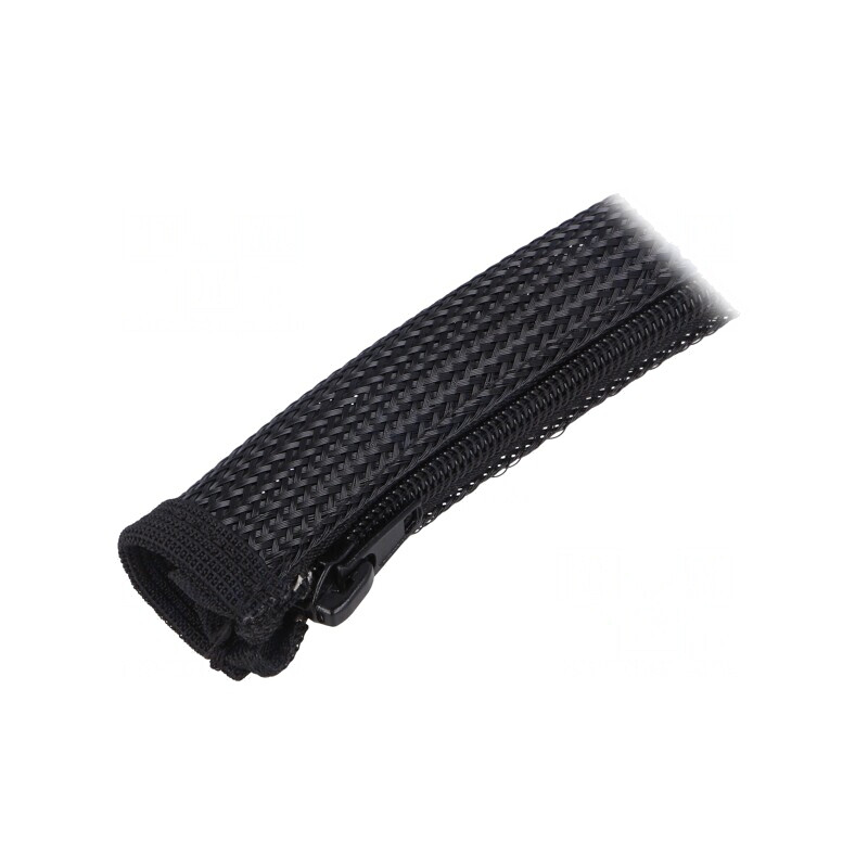Tresă poliester neagră 2m 20mm 50-150°C | Electronic-mag.ro | Componente Electronice