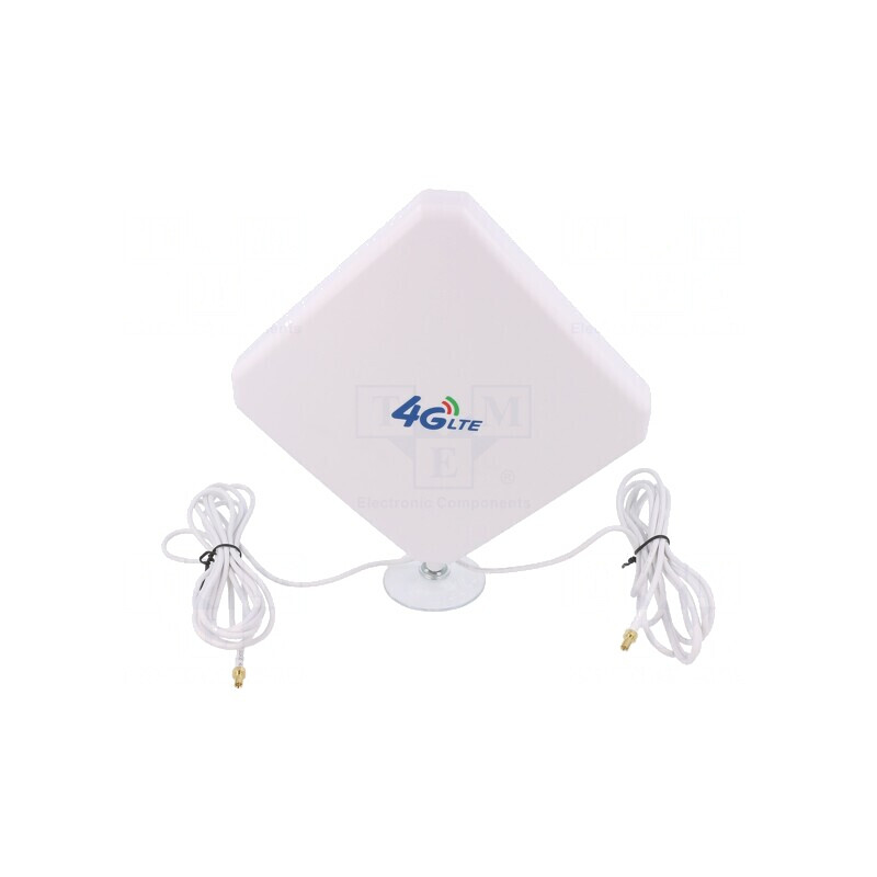 Antenă LTE 20dBi pentru Montare pe Perete 50Ω TS9 4G | Electronic-mag.ro | Componente Electronice