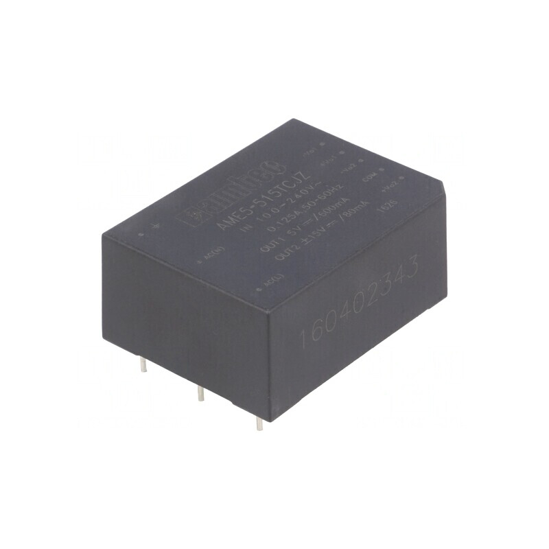 Convertor AC/DC 5W 5VDC AME5-515TCJZ | Electronic-mag.ro | Componente Electronice