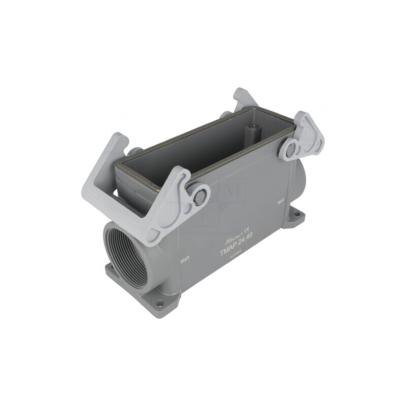 Carcasă pentru conectori HDC T-Type IP65 104.27 | Electronic-mag.ro | Componente Electronice