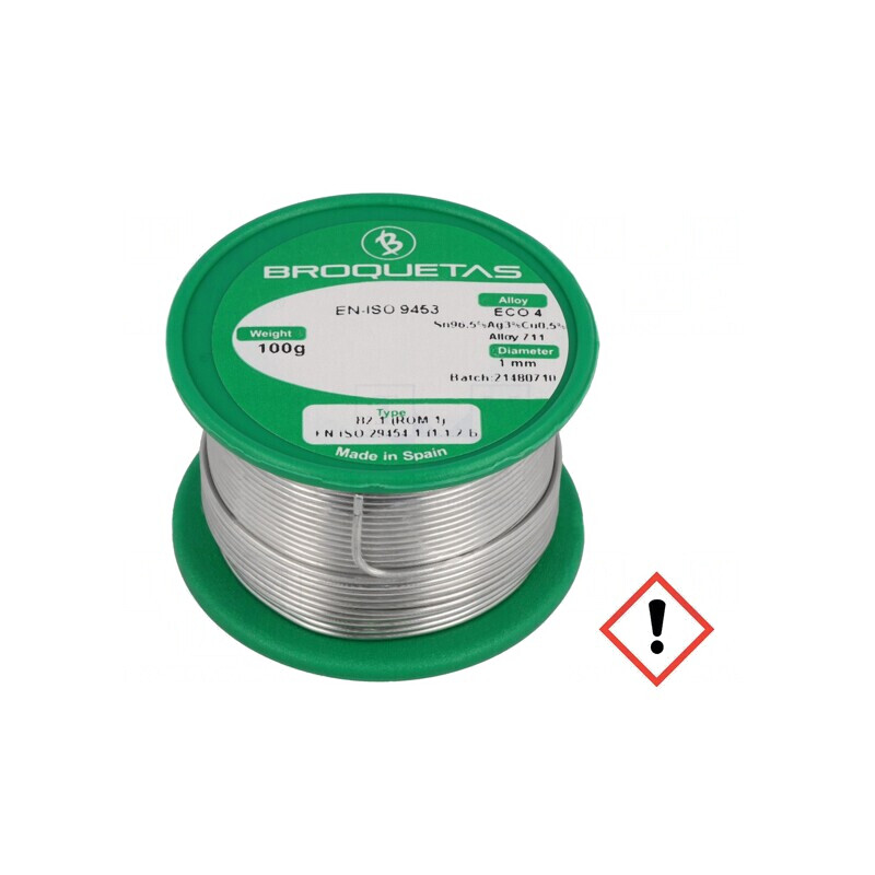 Sârmă de Lipit fără Plumb 1mm 0,1kg | Electronic-mag.ro | Componente Electronice