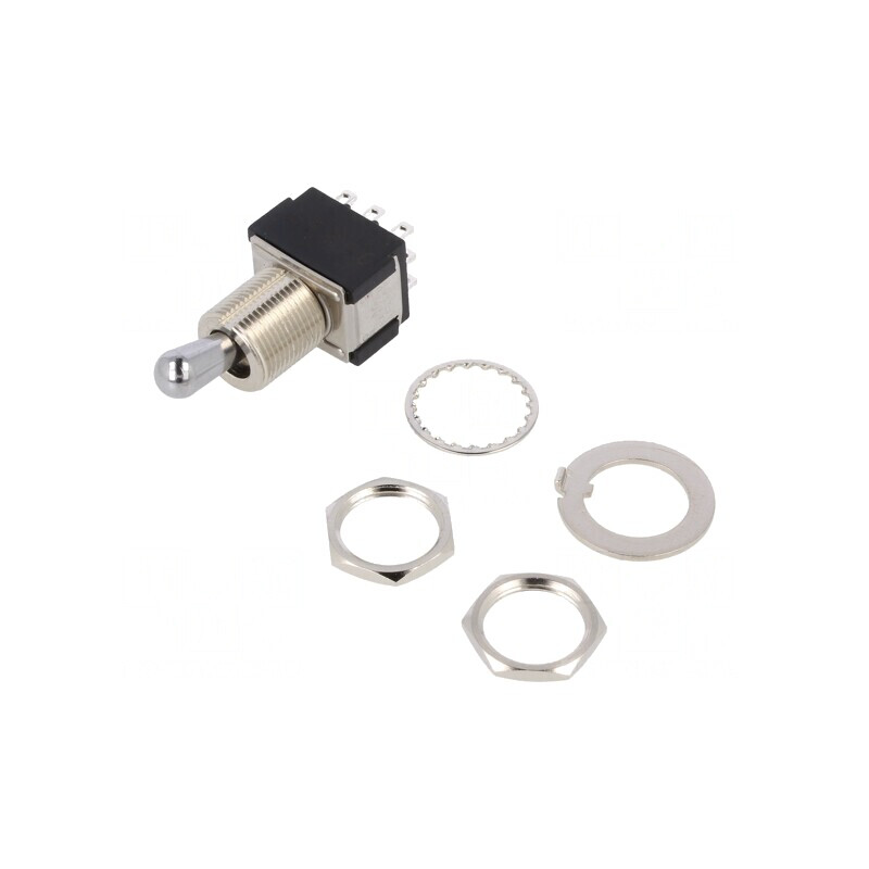 Comutator Basculant 3PDT ON-ON 6A 125VAC 6VDC | Electronic-mag.ro | Componente Electronice