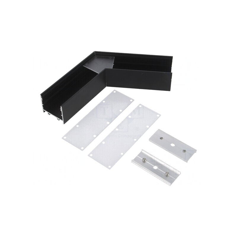 Conector 120° Aluminiu Anodizat Negru VARIO30-02 | Electronic-mag.ro | Componente Electronice Conector 120° Aluminiu Anodizat Negru VARIO30-02 | Electronic-mag.ro | Componente Electronice