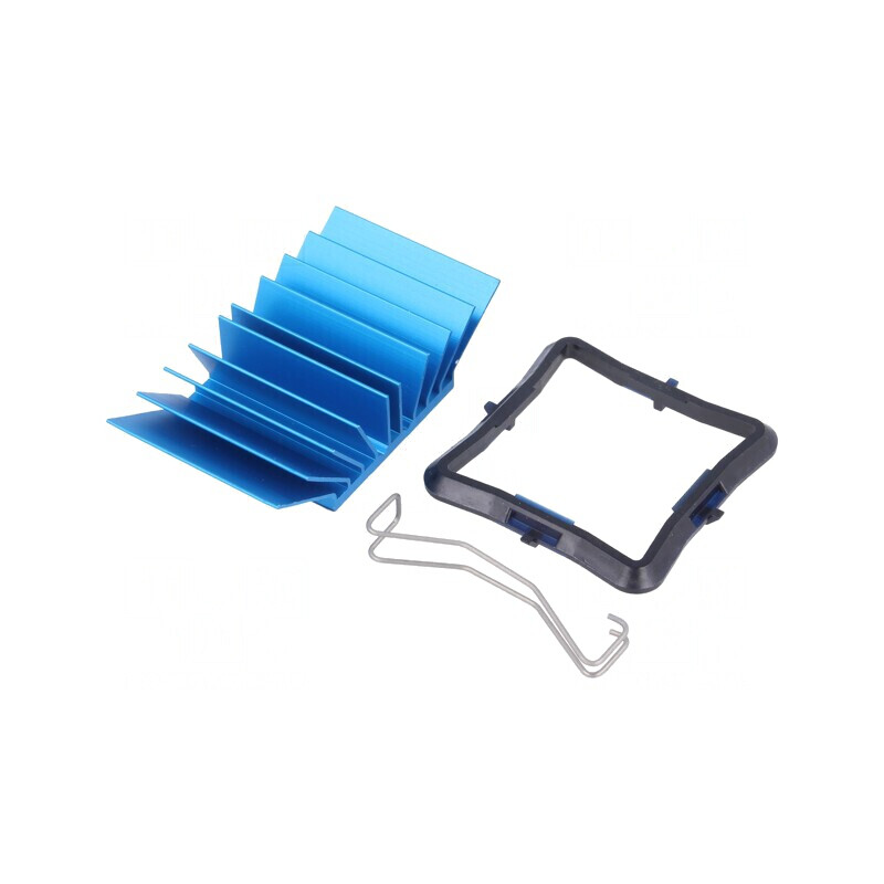 Radiator extrudat cu aripioare BGA albastru 31x31mm | Electronic-mag.ro | Componente Electronice Radiator extrudat cu aripioare BGA albastru 31x31mm | Electronic-mag.ro | Componente Electronice
