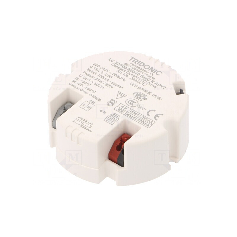 Alimentator LED 32W 24-40V 700-800mA | Electronic-mag.ro | Componente Electronice