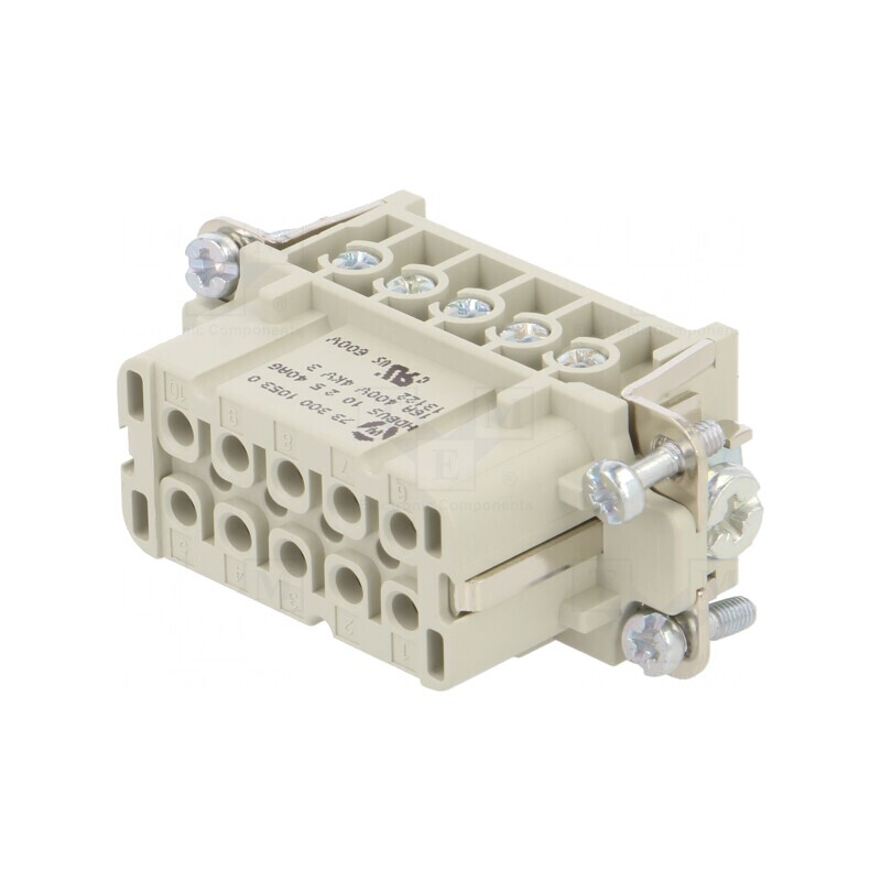 Conector HDC Mamă 10 Pin 10 Contacte | Electronic-mag.ro | Componente Electronice