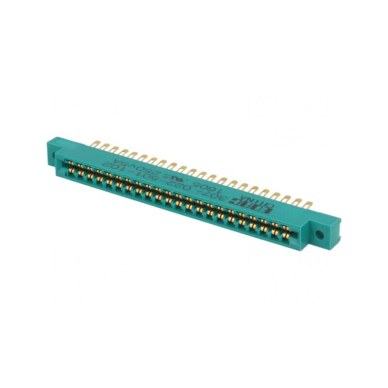 Conector PIN 22 Lipire Pe Panou Aurit | Electronic-mag.ro | Componente Electronice