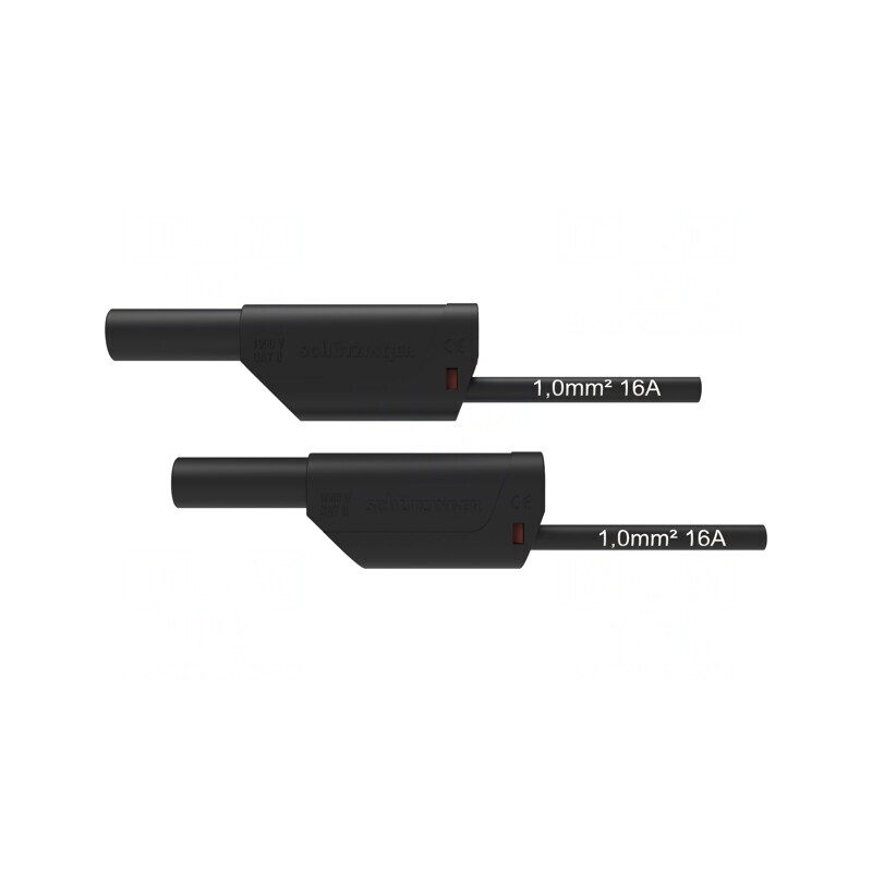 Cablu de măsurare 16A mufă banană 4 mm | Electronic-mag.ro | Componente Electronice