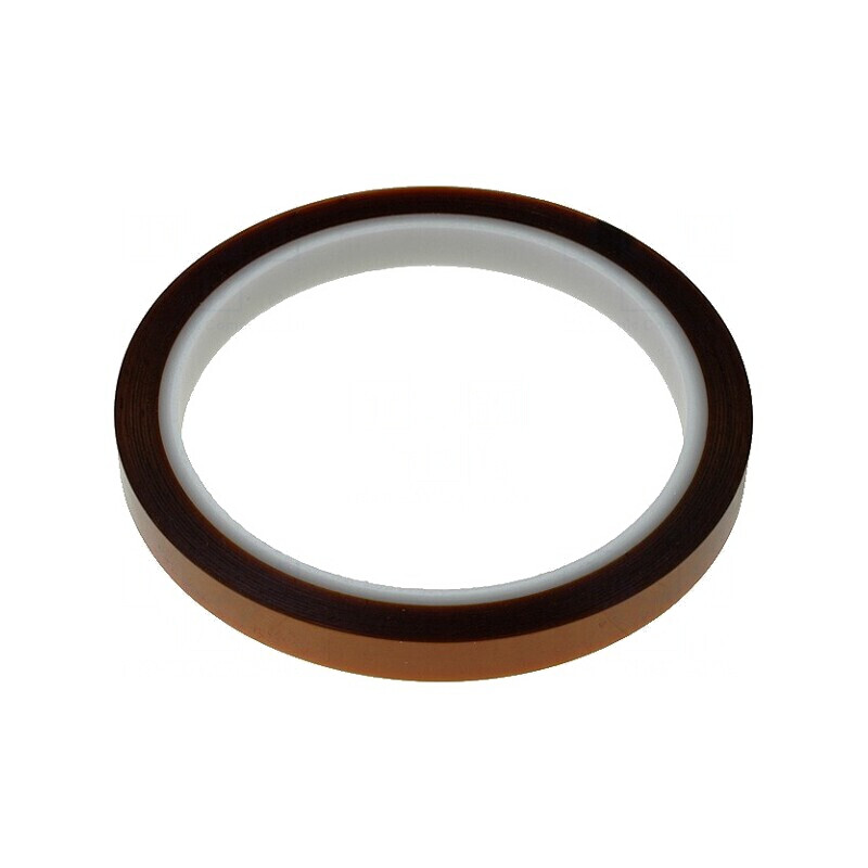 Bandă pentru temperaturi ridicate 0,0635mm 55% aurie 9mm | Electronic-mag.ro | Componente Electronice