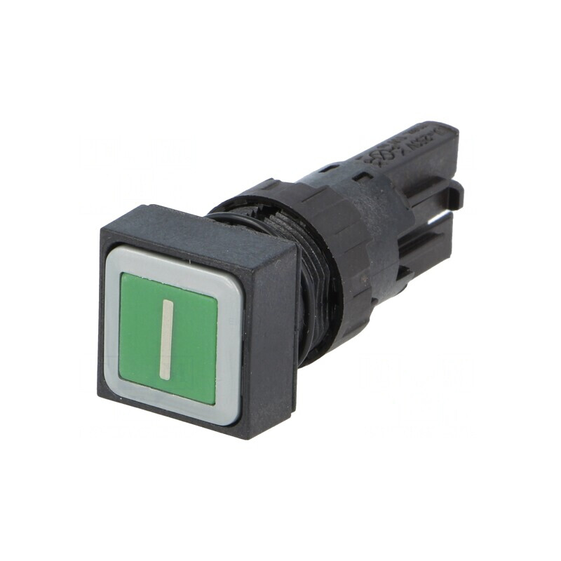 Comutator apăsare 16mm verde | Electronic-mag.ro | Componente Electronice