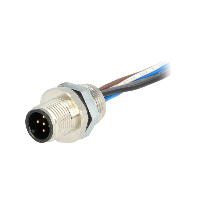 Soclu M12 5 Pinuri Tată IP67 DeviceNet/CANopen | Electronic-mag.ro | Componente Electronice