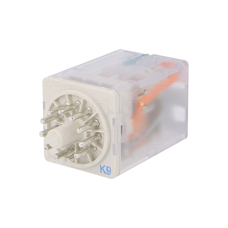 Releu Electromagnetic 3PDT 12VDC 10A | Electronic-mag.ro | Componente Electronice