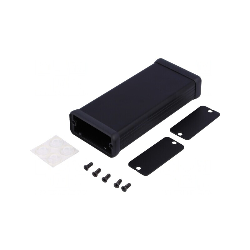 Carcasă aluminiu neagră 54x120x23mm | Electronic-mag.ro | Componente Electronice Carcasă aluminiu neagră 54x120x23mm | Electronic-mag.ro | Componente Electronice