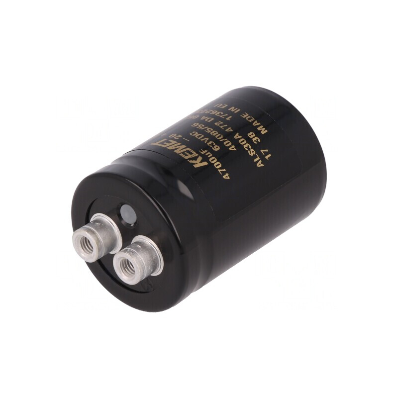 Condensator electrolitic 4,7mF 63VDC Ø36x52mm | Electronic-mag.ro | Componente Electronice