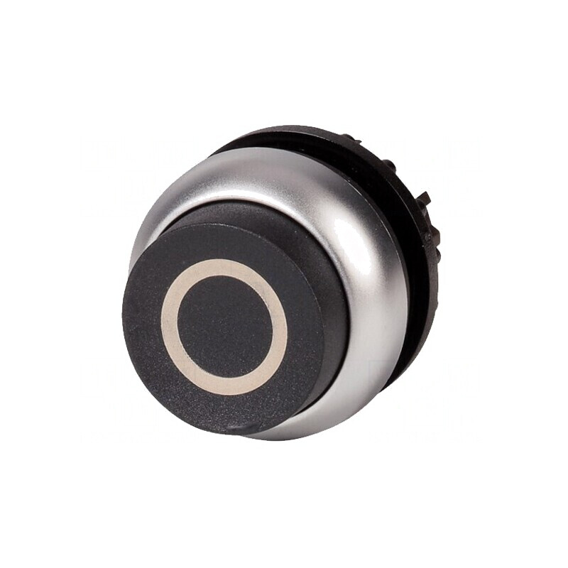 Comutator de Apăsare 22mm Negru | Electronic-mag.ro | Componente Electronice