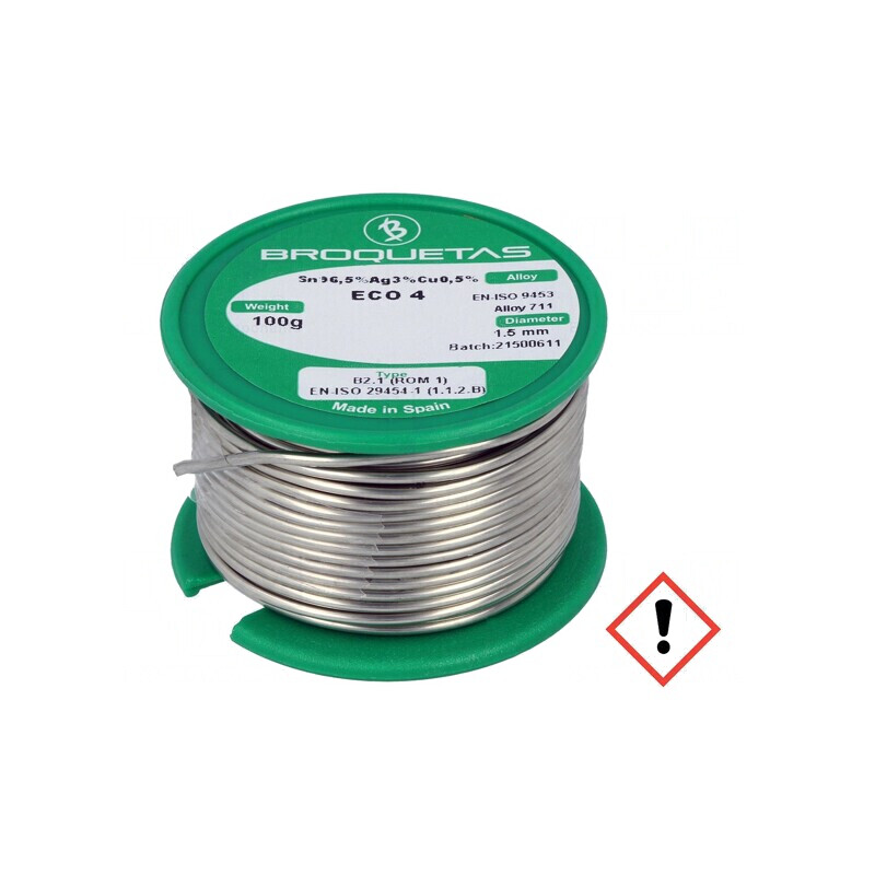 Sârmă de lipit fără plumb 1,5mm 100g | Electronic-mag.ro | Componente Electronice
