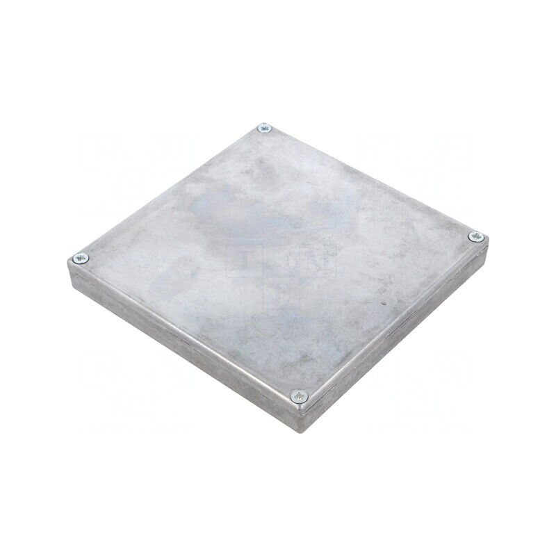 Carcasă Universală Aluminiu 125x125x16mm Eddystone | Electronic-mag.ro | Componente Electronice