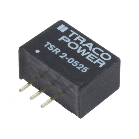 Convertor DC/DC 3.8-5.5V la 2.5V 2A SIP3 TSR2-0525 | Electronic-mag.ro | Componente Electronice
