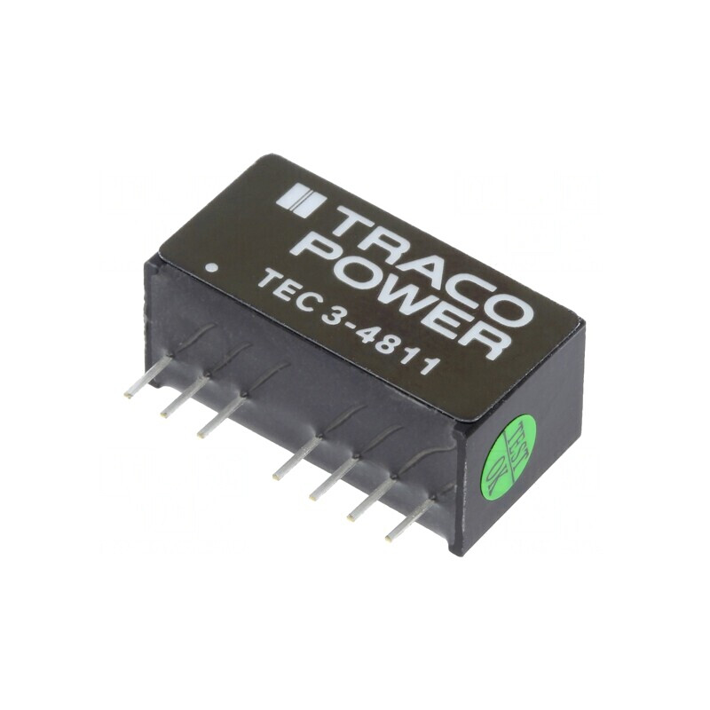 Convertor DC/DC 3W 36-75V la 5V 600mA SIP8 | Electronic-mag.ro | Componente Electronice