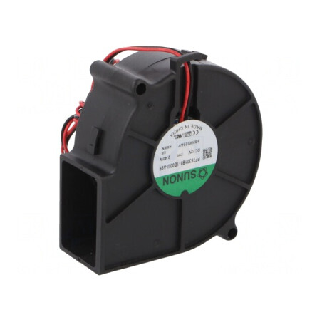 Ventilator DC blower 12V 75x75x30mm 26.34m3/h 42dBA | Electronic-mag.ro | Componente Electronice