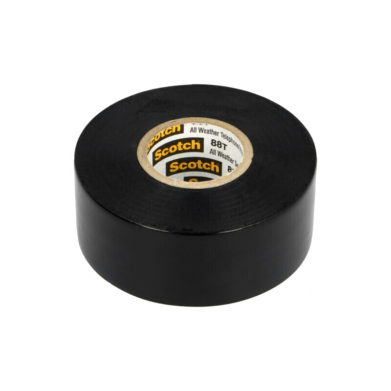 Bandă electroizolantă neagră 25mm x 11m | Electronic-mag.ro | Componente Electronice