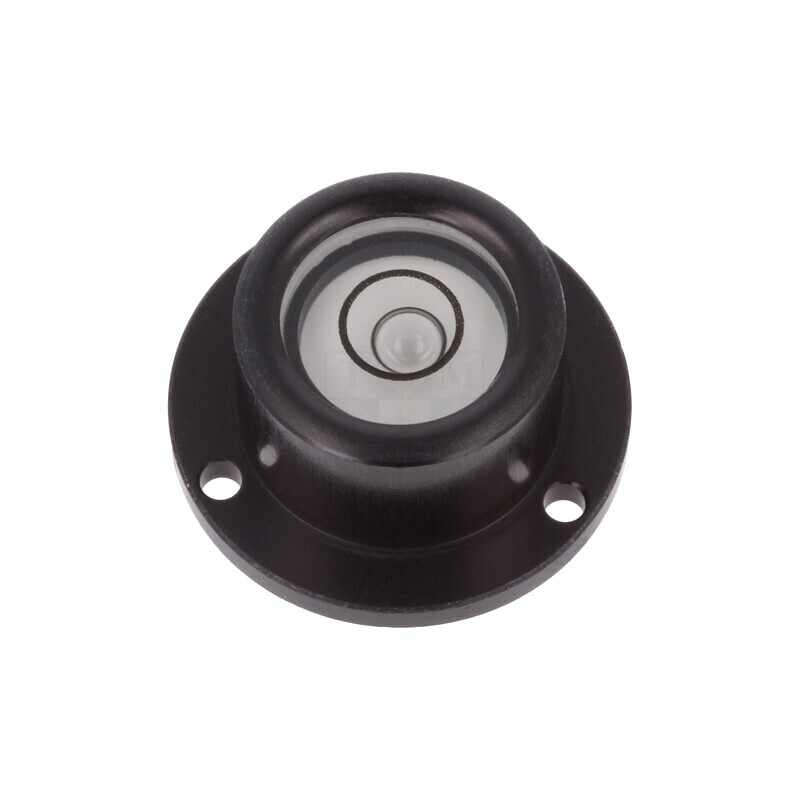 Nivelă cu Flanșă Aluminiu Neagră 10mm | Electronic-mag.ro | Componente Electronice