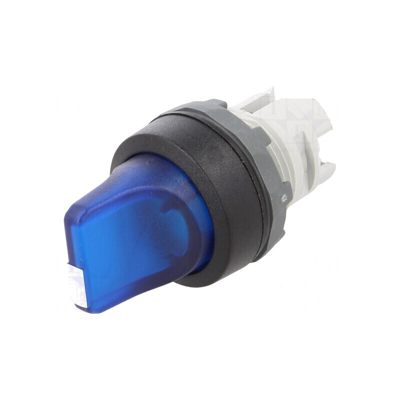 Comutator Rotativ 22mm Albastru IP66 | Electronic-mag.ro | Componente Electronice