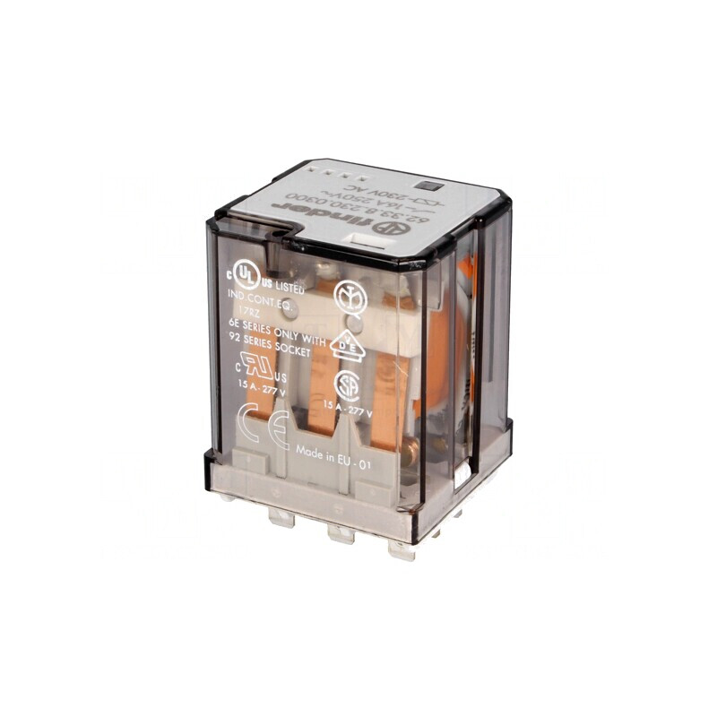 Releu Electromagnetic 3PST-NO 230VAC 16A | Electronic-mag.ro | Componente Electronice