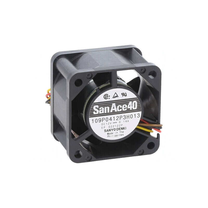 Ventilator DC Axial 12V 40x40x28mm | Electronic-mag.ro | Componente Electronice