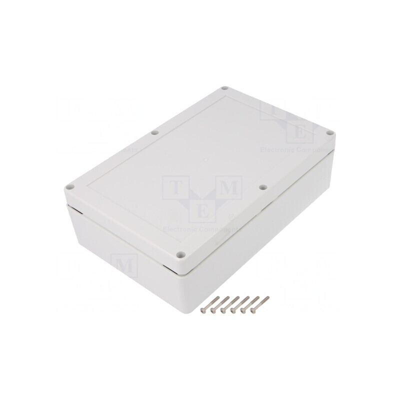Carcasă Universală 140x210x60mm cu Bucșă din Alamă TM ABS | Electronic-mag.ro | Componente Electronice
