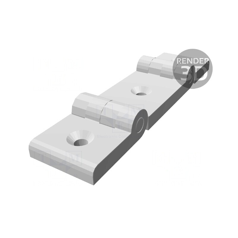 Balama neagră tehnopolimer 139mm pentru profile | Electronic-mag.ro | Componente Electronice