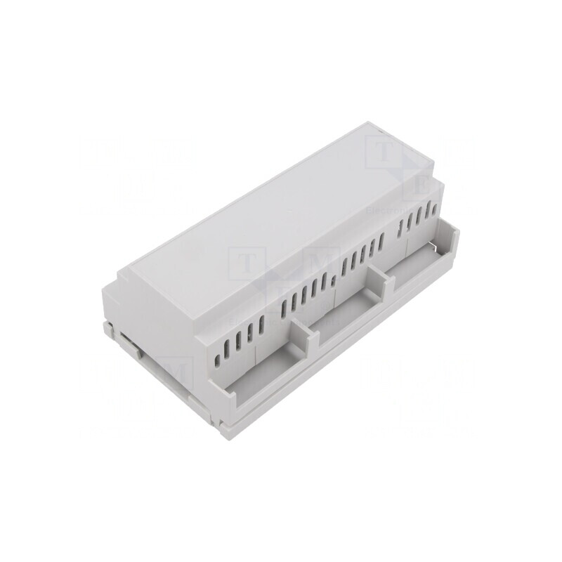 Carcasă pentru şină DIN 90x160x58 mm PPO | Electronic-mag.ro | Componente Electronice