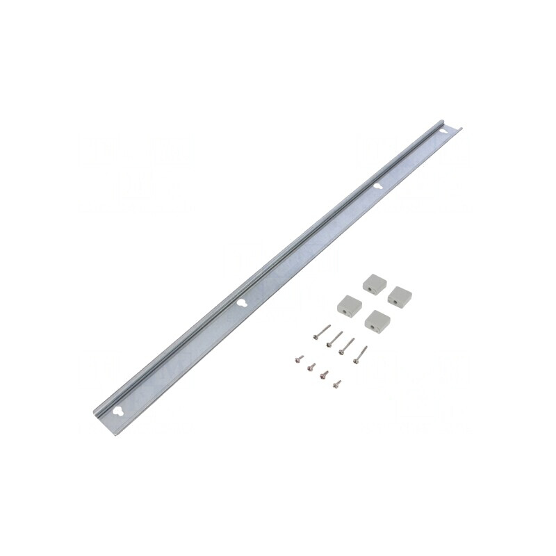 Şină DIN oţel 35mm x 7,5mm x 556mm pentru carcase | Electronic-mag.ro | Componente Electronice