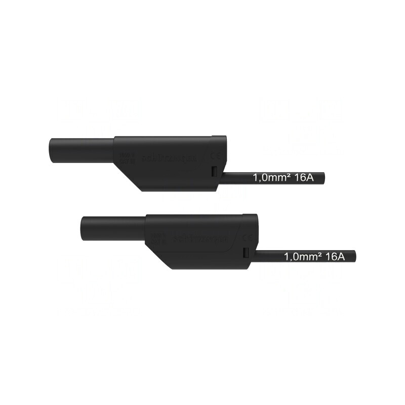 Cablu de măsurare 16A cu mufe banană 4 mm | Electronic-mag.ro | Componente Electronice