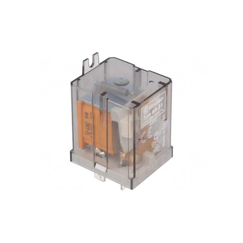 Releu Electromagnetic SPST-NO 230VAC 30A 250VAC | Electronic-mag.ro | Componente Electronice