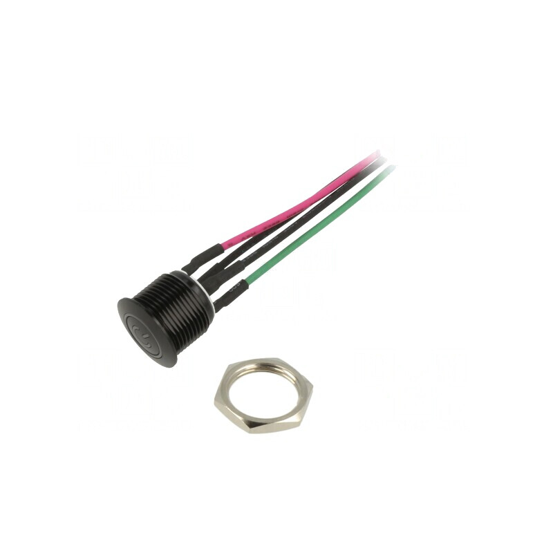 Comutator Anti-Vandalism SPST-NO 2A/36VDC IP67 | Electronic-mag.ro | Componente Electronice