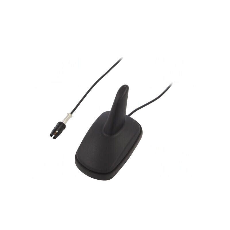 Antena Auto SHARK AM/FM Neagră 12VDC | Electronic-mag.ro | Componente Electronice