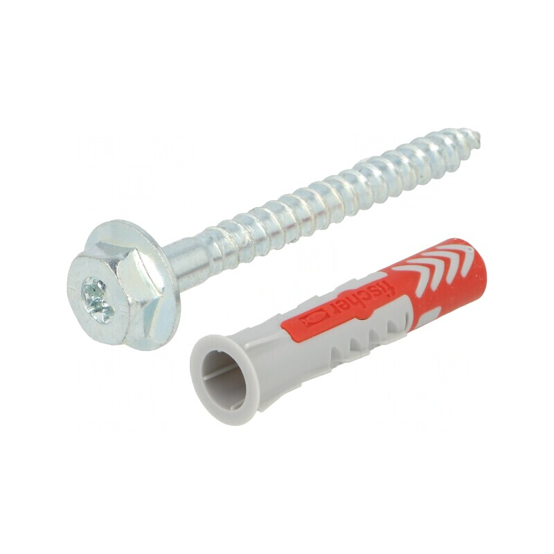 Anchoră Plastic cu Șurub 10x50 DUOPOWER 25buc 10mm | Electronic-mag.ro | Componente Electronice