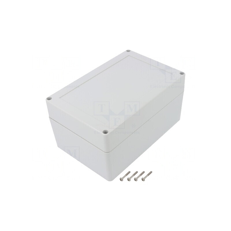 Carcasă Universală 120x180x90mm cu Bucșă din Alamă ABS | Electronic-mag.ro | Componente Electronice