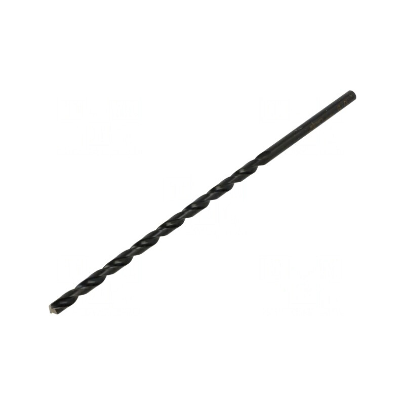 Burghiu Metal 6mm 205mm Oțel Rapid HSS Blister | Electronic-mag.ro | Componente Electronice